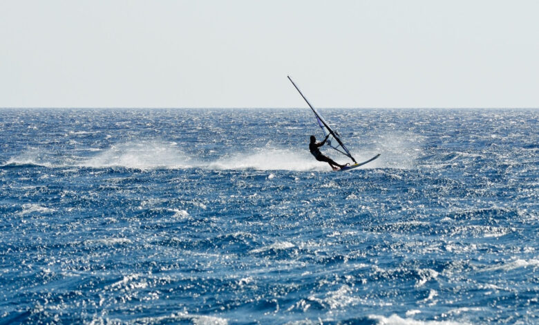 Wind,And,Windsurfing,On,The,East,Coast,Of,The,Greek outdoor sports