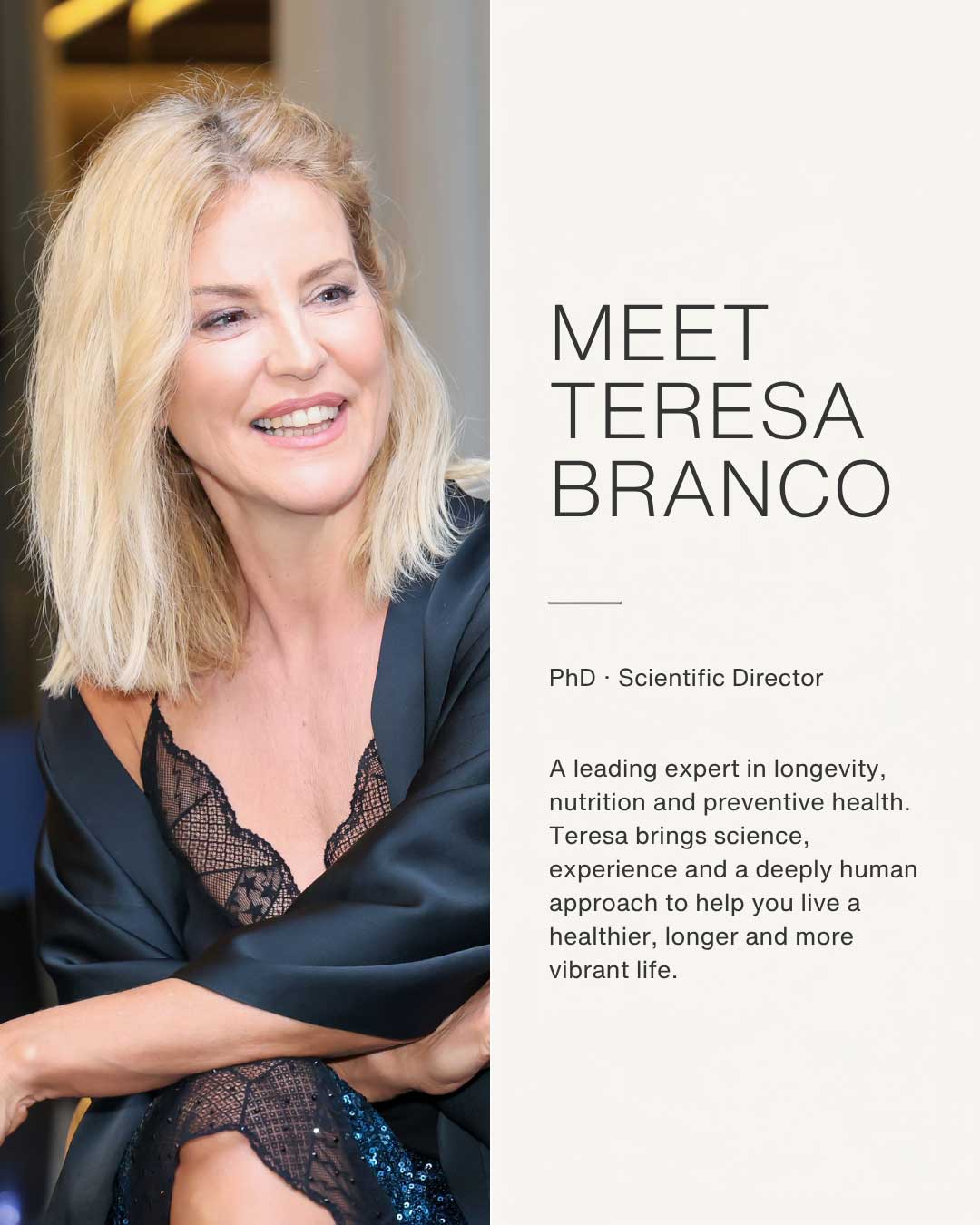 Meet Teresa Branco